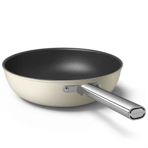 POELE SEMG WOK 30CM BEIGE 